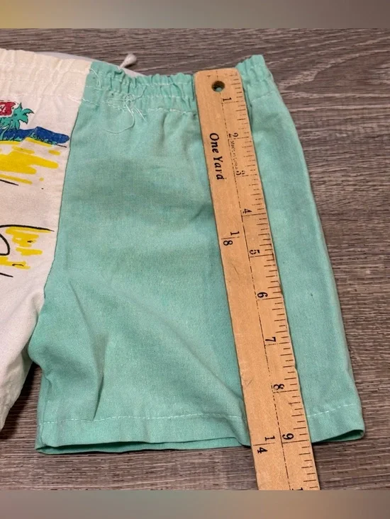 Vintage Walt Disney Mickey kids swim trunks boys baby toddler 2T - Picture 5 of 7